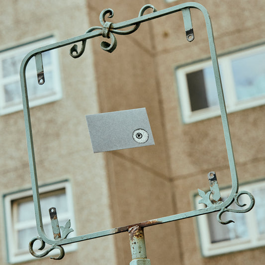 Briefumschlag "Janusauge" in Filzoptik